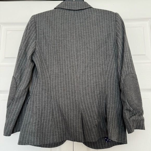 The Limited Gray with Stripes Blazer Size XS - Picture 3 of 3